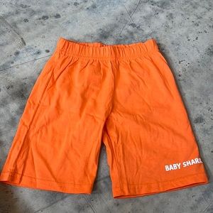 Nickelodeon baby shark orange shorts 5T